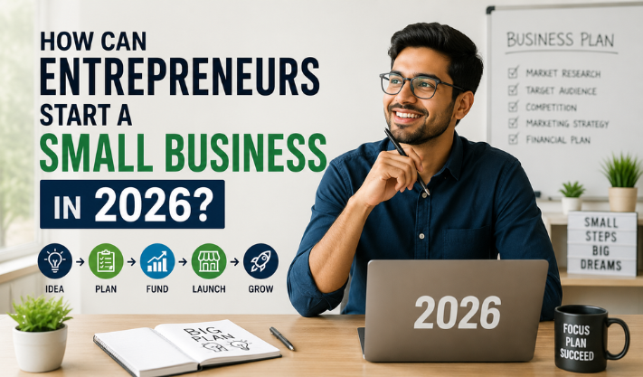 How Can Entrepreneurs Start a Small Business in 2026?
